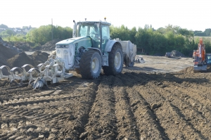 Chantier pour Frateur à Bossière en province de Namur - septembre 2025