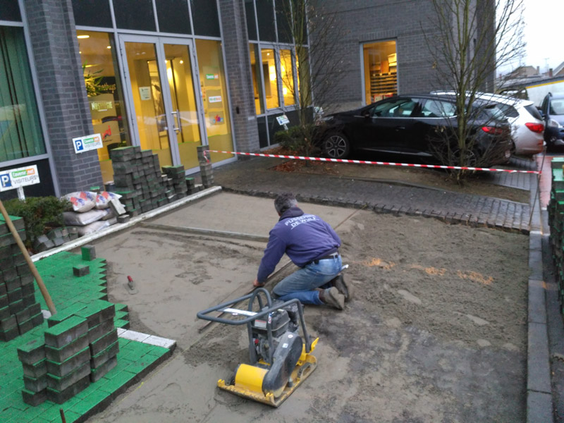 entrepreneur réfection et réparation de parking